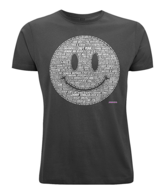 AUDIOKATZ ELECTRONIC LEGENDS TEE (STROBE WHITE FACE)